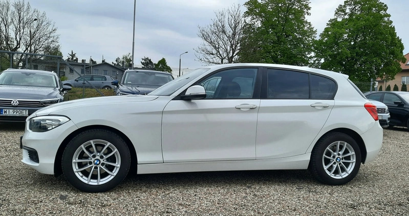 BMW Seria 1 cena 46900 przebieg: 156000, rok produkcji 2016 z Koło małe 631